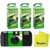Fujifilm QuickSnap Flash 400 One-Time-Use Camera – 27 Exposures(3-Pack)