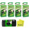Fujifilm QuickSnap Flash 400 One-Time-Use Camera – 27 Exposures(4-Pack)