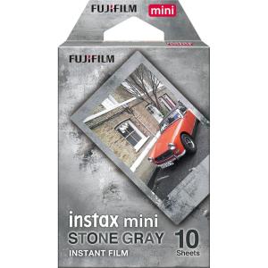 FUJIFILM Instax Mini Blue Marble Film – 10 Exposures(Gray)