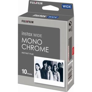 FUJIFILM Instax Wide Monochrome Film – 10 Exposures(White)