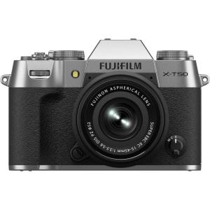 FUJIFILM X-T50 Mirrorless Digital Camera Body – Black(Silver)