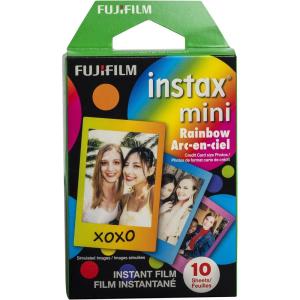 Fujifilm INSTAX Mini Rainbow Film – 10 Exposures