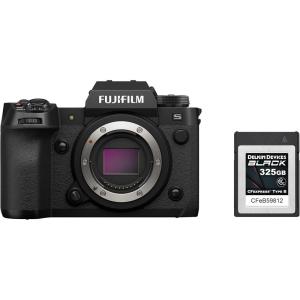 Fujifilm X-H2S Mirrorless Camera Body – Black(X-H2S + Memory Card)