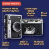 Fujifilm Instax Mini EVO Instant Camera – Brown(Brown)