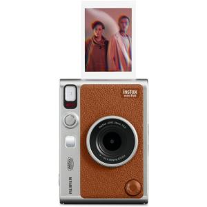 Fujifilm Instax Mini EVO Instant Camera – Brown(Brown)